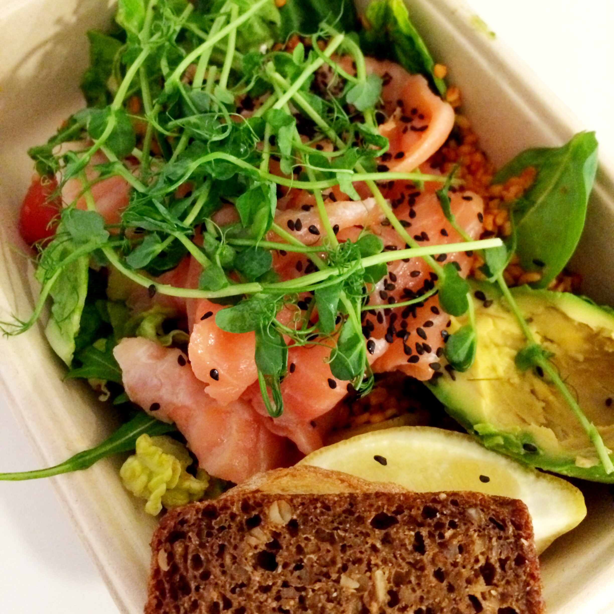 Laxsallad