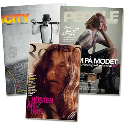 Gratistidningar om mode