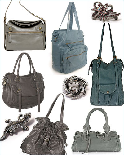 Grå väskor