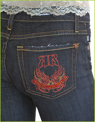 Rock & Republic - Roth Wicked Pocket Crystal Jeans 