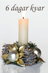 Sex dagar kvar till julafton