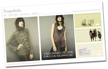 Ny design Shopaholic