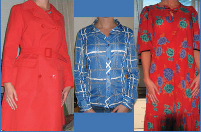 Kläder från farmors garderob