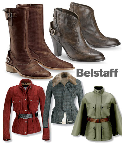 Boots och jackor från Belstaff