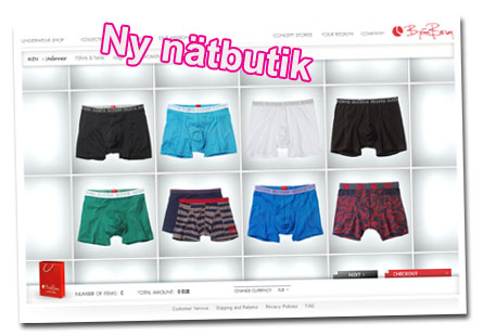 Ny nätbutik: Björn Borg