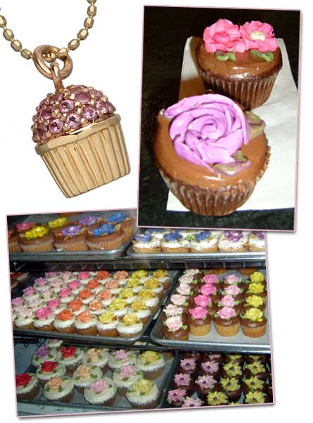 Cupcake som halsband