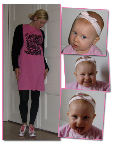 Dagens kläder: Sött hårband