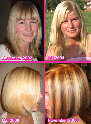 Frisyrer - från 2002 till idag