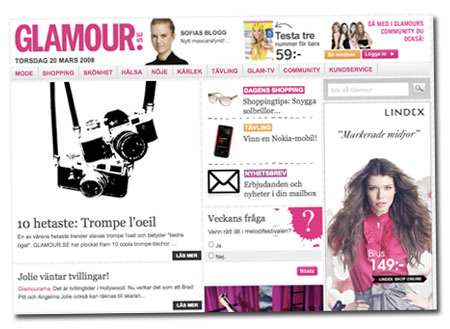 Nya Glamour.se