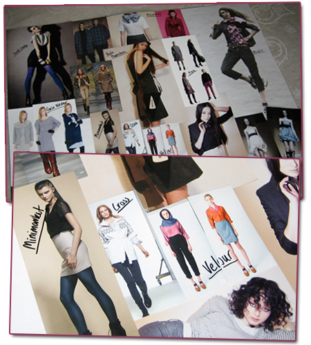 Inspirationskollage för hösten