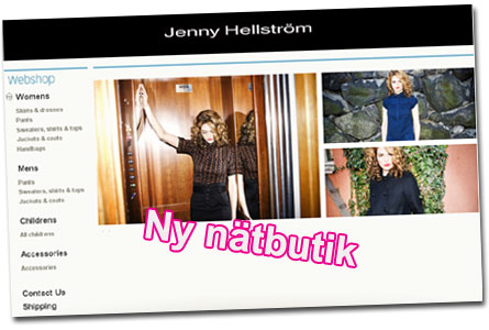 Ny nätbutik: Jenny Hellström