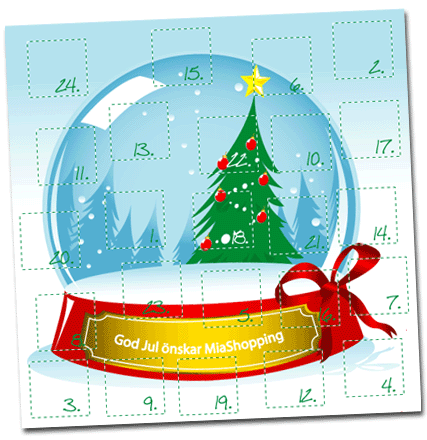 Julkalender hos MiaShopping