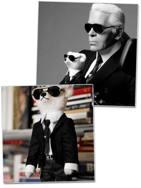 Karl Lagerfelds nalle