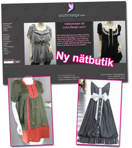 Ny nätbutik: LoluxDesign