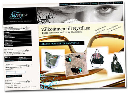 Ny nätbutik: Nystil