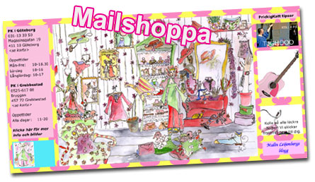 Mailshoppa hos Prickigkatt