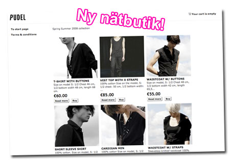 Ny nätbutik: Pudel
