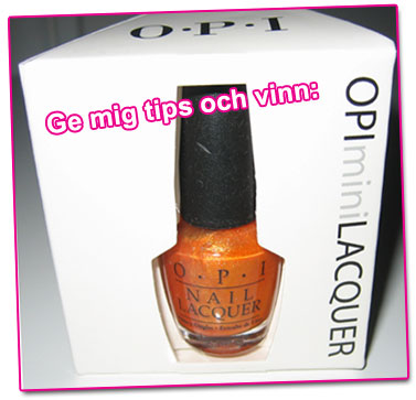 Tipsa och vinn nagellack