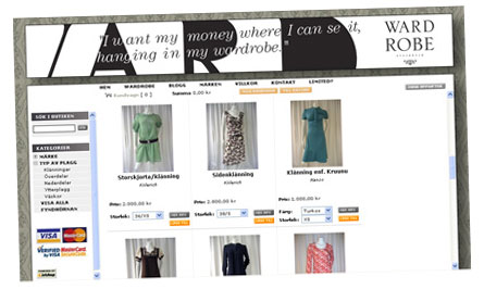 Wardrobe Stockholms nätbutik