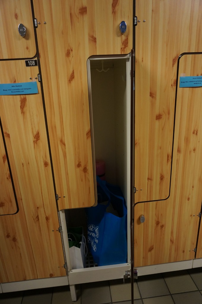träningsskåp på kth-hallen