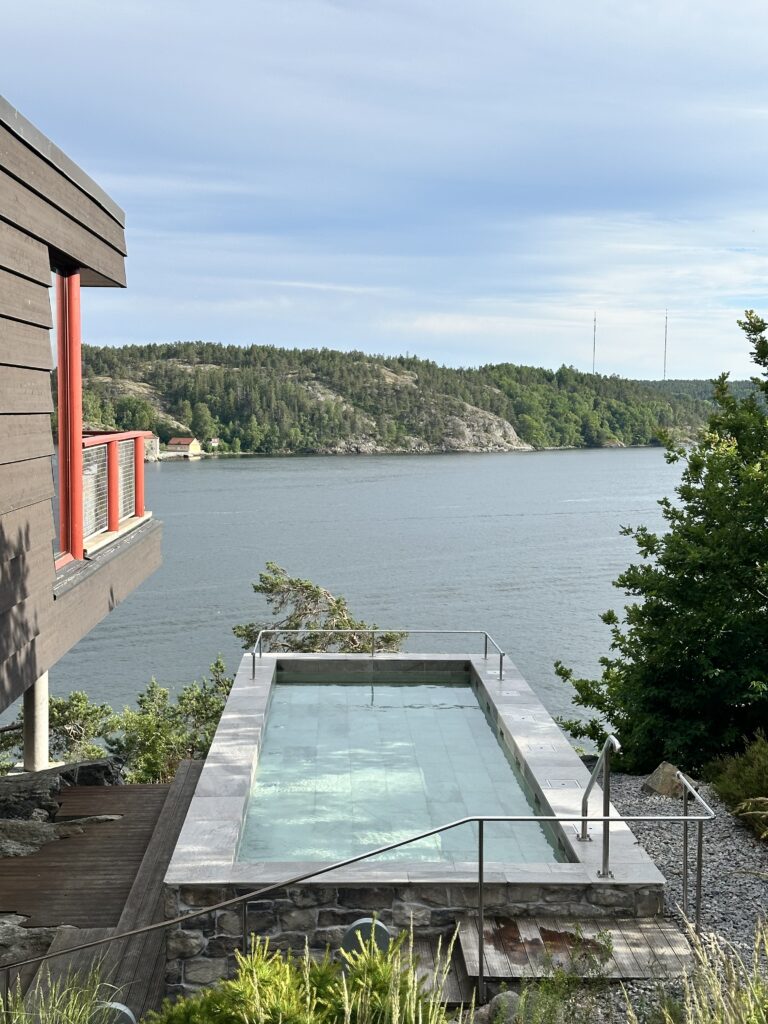 Pool på Högberga Gård Hotell & Konferens