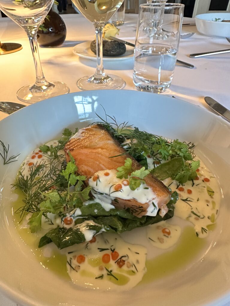 Mat på Högberga Gård Hotell & Konferens